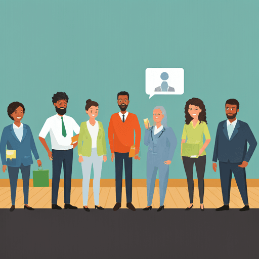 Community at the festive tables