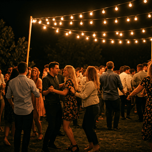 Sokkie dancers enjoying sunset on the beach